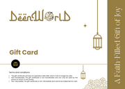 Deen World Gift Card – A Faith-Filled Gift of Joy