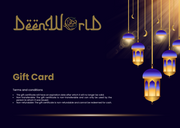 Deen World Gift Card – A Faith-Filled Gift of Joy