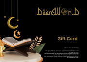 Deen World Gift Card – A Faith-Filled Gift of Joy
