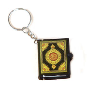 1Pcs New Muslim Keychains Mini Quran Book Paper Can Read Pendant Key Ring Islamic Unisex Religious Jewelry Wholesale Islam Gift