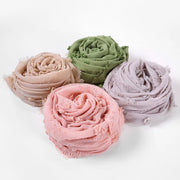 New Islamic Hijab for Women – Flocked Bubble Malaysia Style Stretch Scarf
