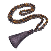 8mm Matte Amazonite,Yellow Tiger Eye,Black Onyx ,Islamic Muslim Tasbih Bracelet Men and Women Blessing Rosary Jewelry