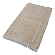Islamic Luxury Woven Chenille Prayer Rug Janamaz Sajadah