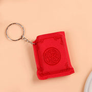 Keychain Quran Book Cool Cute Car Bag Key Ring Mini Fashion Wholesale Islam Gift