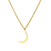 Arabic Alphabet Necklace For Women Fashion Simple Stainless Steel Letter Name Choker Necklace Lucky Amulet Muslim Female Jewelry