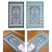 Islamic Prayer Rug – Soft Worship Carpet & Kneeling Pad for Home or Travel