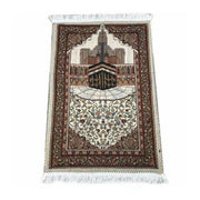 Muslim Prayer Rug – Portable Carpet Blanket with Tassels