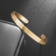 Ayatul Kursi Bracelet Stainless Steel Adjustable Cuff Bangle Men Women Islamic Muslim Calligraphy Ramadan Jewelry Gift