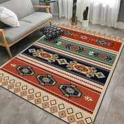 Elegant Washable Area Rug – Stain-Resistant Carpet for Living Room & Prayer Space