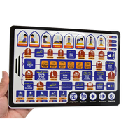 Islamic Tablet AL-Quran Belajar Solat Kit Salah Pray Pad for Muslim Kids Arab Islam Teach Prayer Learning Machine Earlier Toy
