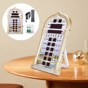 12V Azan Mosque Prayer Clock Islamic Mosque Azan Calendar Muslim Prayer Wall Clock Alarm Ramadan Home Decor Remote Control