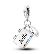 925 Sterling Silver Family House Love Forever Family Beads Boys Girls Lovers Pendant Charms Fit Bracelet DIY Ms Jewelry Gift