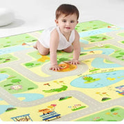 200cm*180cm Baby Play Mat 5 Size Options Crawling Carpet Blanket Children Rug for Kids Educational Toys Soft Activity Game Floor