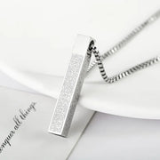 Stainless Steel Islamic Imam Ali Zulfiqar Sword Pendant Necklace Quran Pendant Shia Islamic Jewelry for Men and Women