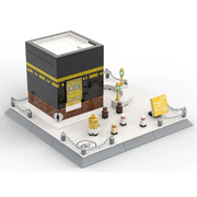 World Architecture Model Building Blocks Mecca Mosque Kaaba Educational Toy Assembly Block Model Toys Kid Boys Gift Child Adults
