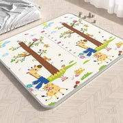 200cm*180cm Baby Play Mat 5 Size Options Crawling Carpet Blanket Children Rug for Kids Educational Toys Soft Activity Game Floor