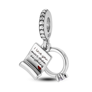 925 Sterling Silver Family House Love Forever Family Beads Boys Girls Lovers Pendant Charms Fit Bracelet DIY Ms Jewelry Gift
