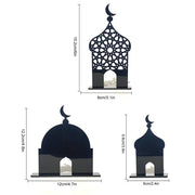 Acrylic Ramadan Table Decor – Eid Mubarak Ornament for Islamic Celebrations