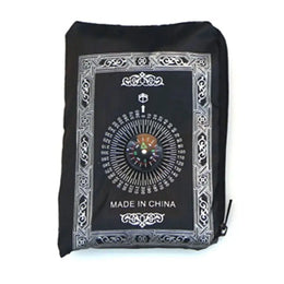 Portable Waterproof Muslim Prayer Mat – Travel Rug with Qibla Compass