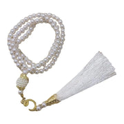 Imitation Pearl 99-Beads Prayer Beads Bracelet Eid Muslims Festival Beads Bracelet Fashion Islamic Jewelry Party Favor