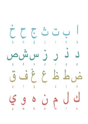 Cartoon Muslim Children AL HAMDULILAH ALLAHUAKBAR Nursery Art Poster Canvas Painting Wall Prints Picture Living Room Home Decor