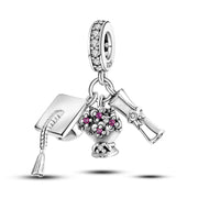 925 Sterling Silver Family House Love Forever Family Beads Boys Girls Lovers Pendant Charms Fit Bracelet DIY Ms Jewelry Gift