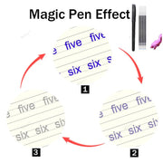 French Calligraphy Arabic Kids Writing Sticker English Magic Copy Book Practice Copybooks Pen Chinese Free Wiping