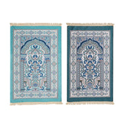 Islamic Prayer Rug – Soft Worship Carpet & Kneeling Pad for Home or Travel