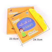 Muslim Kids Arabic English Bilingual Fruit Animal Reading Book Multifunction Learning E-book Early Educational Toy for Children