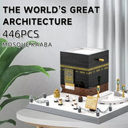 World Architecture Model Building Blocks Mecca Mosque Kaaba Educational Toy Assembly Block Model Toys Kid Boys Gift Child Adults