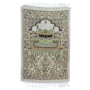 Muslim Prayer Rug – Portable Carpet Blanket with Tassels