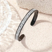 Ayatul Kursi Stainless Steel Bracelet Islamic Muslim Quran Verse Cuff Bracelet for Men Women Ramadhan Festival Jewelry Gift
