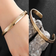 Exquisite Quran Verses Ayatul Kursi Bracelet Islamic Muslim Stainless Steel Jewelry Men\\\\'s Arabic Calligraphy Bangles Ramadan