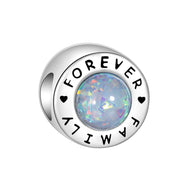 925 Sterling Silver Family House Love Forever Family Beads Boys Girls Lovers Pendant Charms Fit Bracelet DIY Ms Jewelry Gift