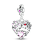925 Sterling Silver Family House Love Forever Family Beads Boys Girls Lovers Pendant Charms Fit Bracelet DIY Ms Jewelry Gift