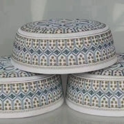 Embroidered Muslim Prayer Cap for Men – Turkish Kufi Hat