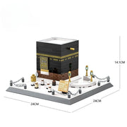 World Architecture Model Building Blocks Mecca Mosque Kaaba Educational Toy Assembly Block Model Toys Kid Boys Gift Child Adults