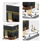 World Architecture Model Building Blocks Mecca Mosque Kaaba Educational Toy Assembly Block Model Toys Kid Boys Gift Child Adults
