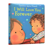 I Will Love You Forever Caroline Jayne Church Child Enlightenment Picture Story Book for Kid Early Education Learning Montessori