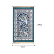 Islamic Prayer Rug – Soft Worship Carpet & Kneeling Pad for Home or Travel