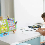 Muslim Kids Arabic Sound Book, Clear Pictures Letters Words Learning Educational Electronic Mini Sound Book for Islam Kids