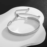 Ayatul Kursi Bracelet Stainless Steel Adjustable Cuff Bangle Men Women Islamic Muslim Calligraphy Ramadan Jewelry Gift