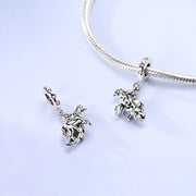 925 Sterling Silver Family House Love Forever Family Beads Boys Girls Lovers Pendant Charms Fit Bracelet DIY Ms Jewelry Gift