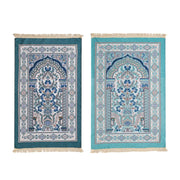 Islamic Prayer Rug – Soft Worship Carpet & Kneeling Pad for Home or Travel