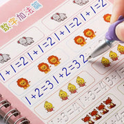 French Calligraphy Arabic Kids Writing Sticker English Magic Copy Book Practice Copybooks Pen Chinese Free Wiping