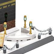 World Architecture Model Building Blocks Mecca Mosque Kaaba Educational Toy Assembly Block Model Toys Kid Boys Gift Child Adults
