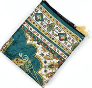 سجادة صلاة إسلامية - سجادة مخملية ناعمة بتصميم أنيق