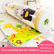 200cm*180cm Baby Play Mat 5 Size Options Crawling Carpet Blanket Children Rug for Kids Educational Toys Soft Activity Game Floor