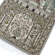 Muslim Prayer Rug – Portable Carpet Blanket with Tassels