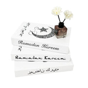 Muslim White Fake Books Home Decor Simulation Coffee Table Decorative Book Living Room Decoration Additional Shooting Props
